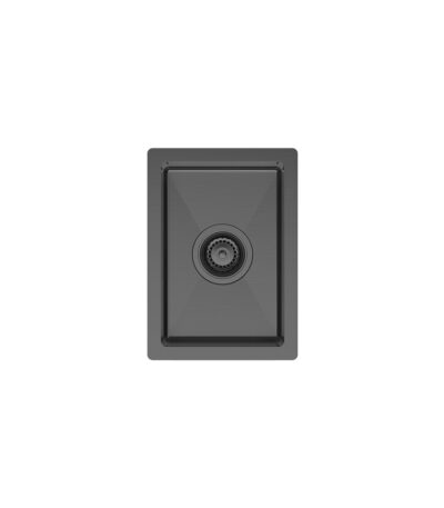 Hana 10L Single Kitchen Sink, Carbon Metal