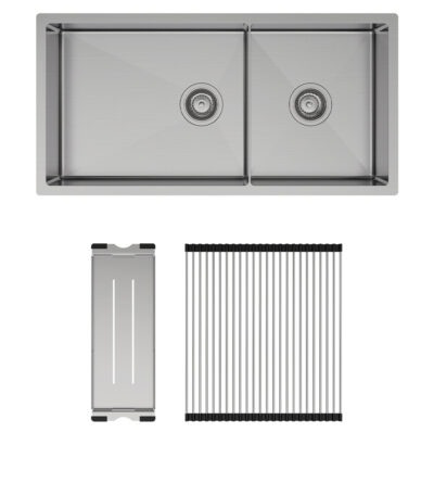 Hana 40L/27L Double Kitchen Sink Kit
