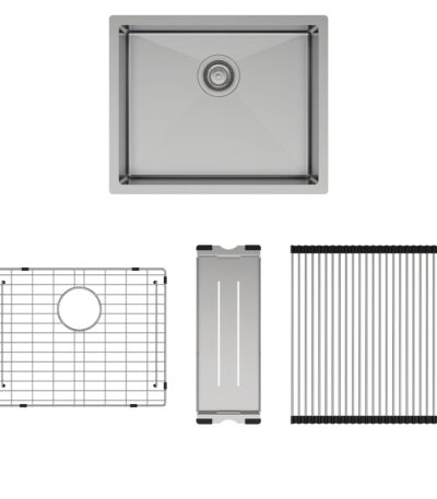 Hana 40L Single Kitchen Sink Kit