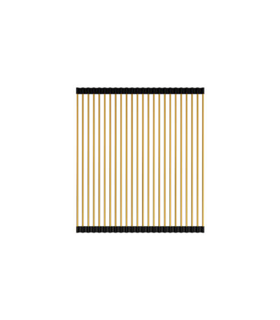 Hana Sink Roll Up Drainer, PVD Rugged Brass