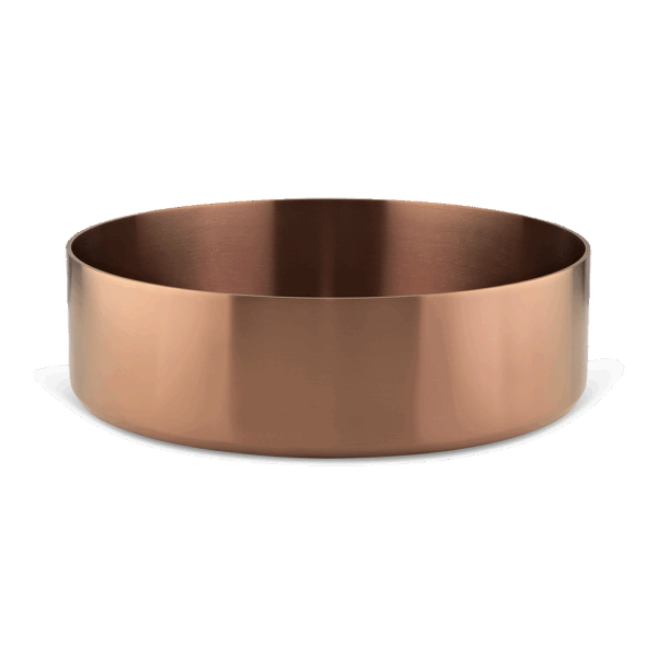 Harlow Round Basin Sink - Brushed Copper
