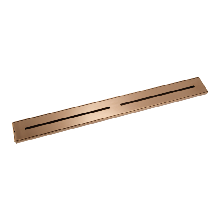 Harper Shower Channel Waste 900mm - Brushed Copper