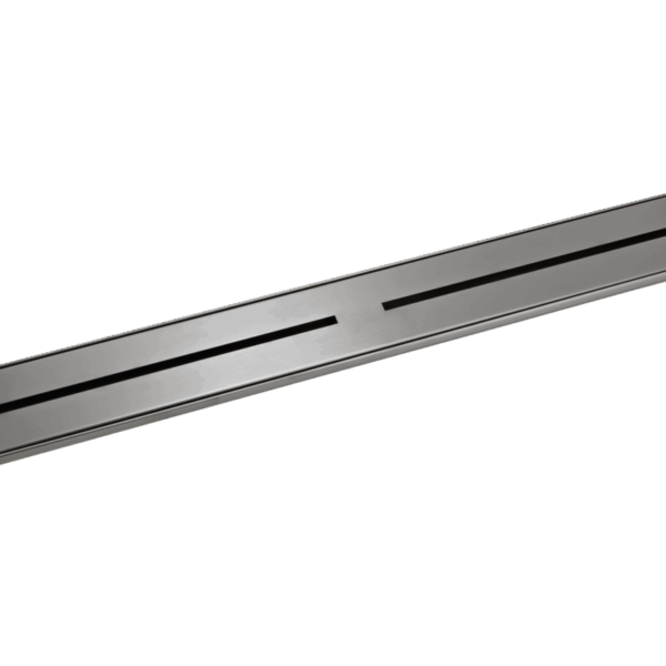 Harper Shower Channel Waste 900mm - Brushed Gunmetal