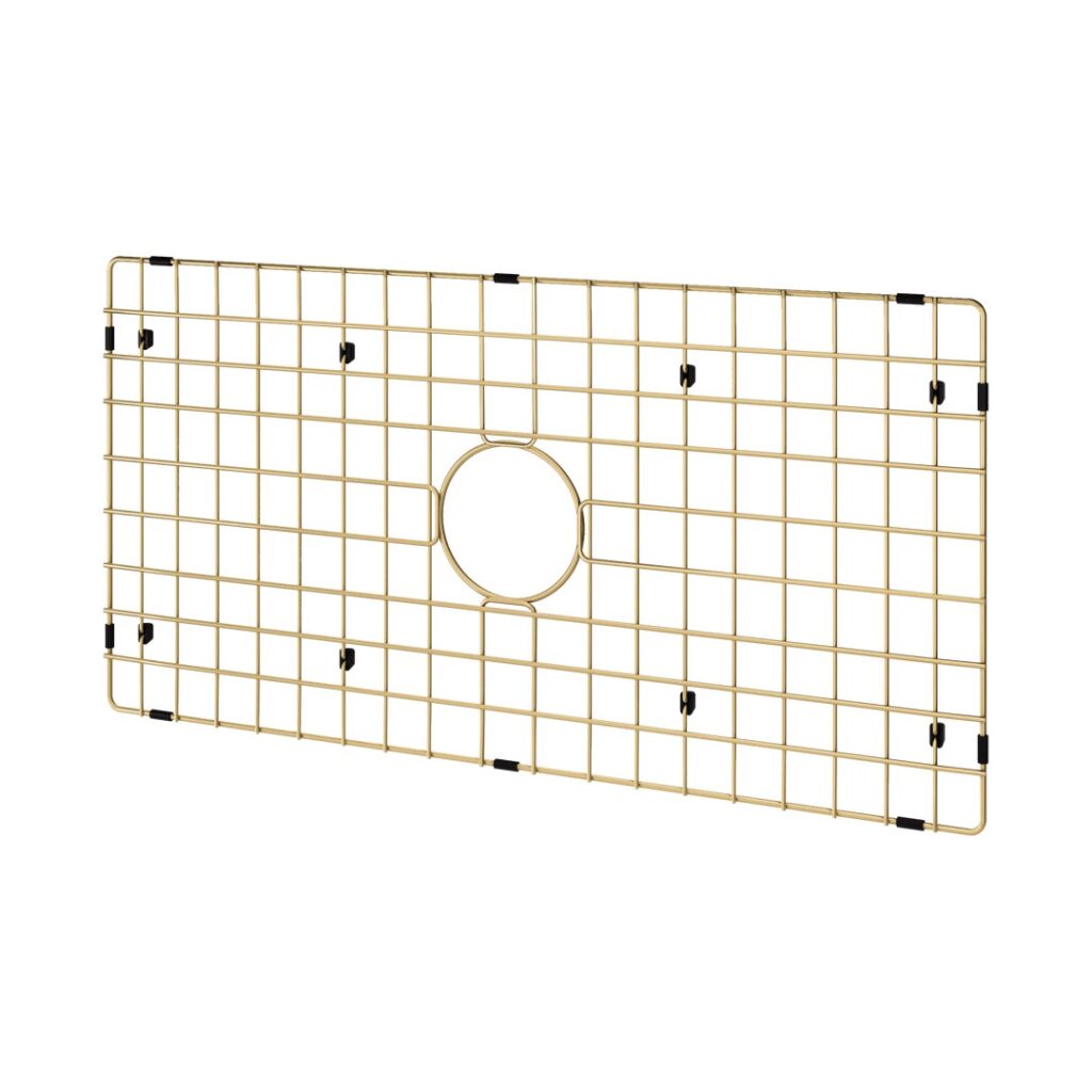 Hartley Single Sink Protector - Brushed Brass