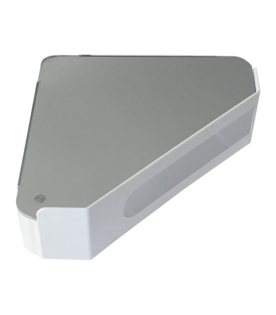 Hidden Storage Corner Shower Shelf