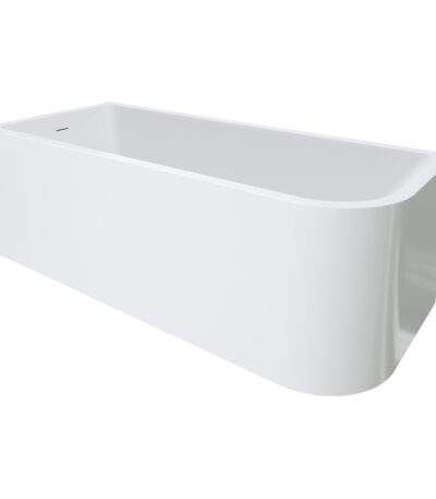 Hustle Right-Hand Multi-Fit Acrylic Bath with Overflow, 1700mm