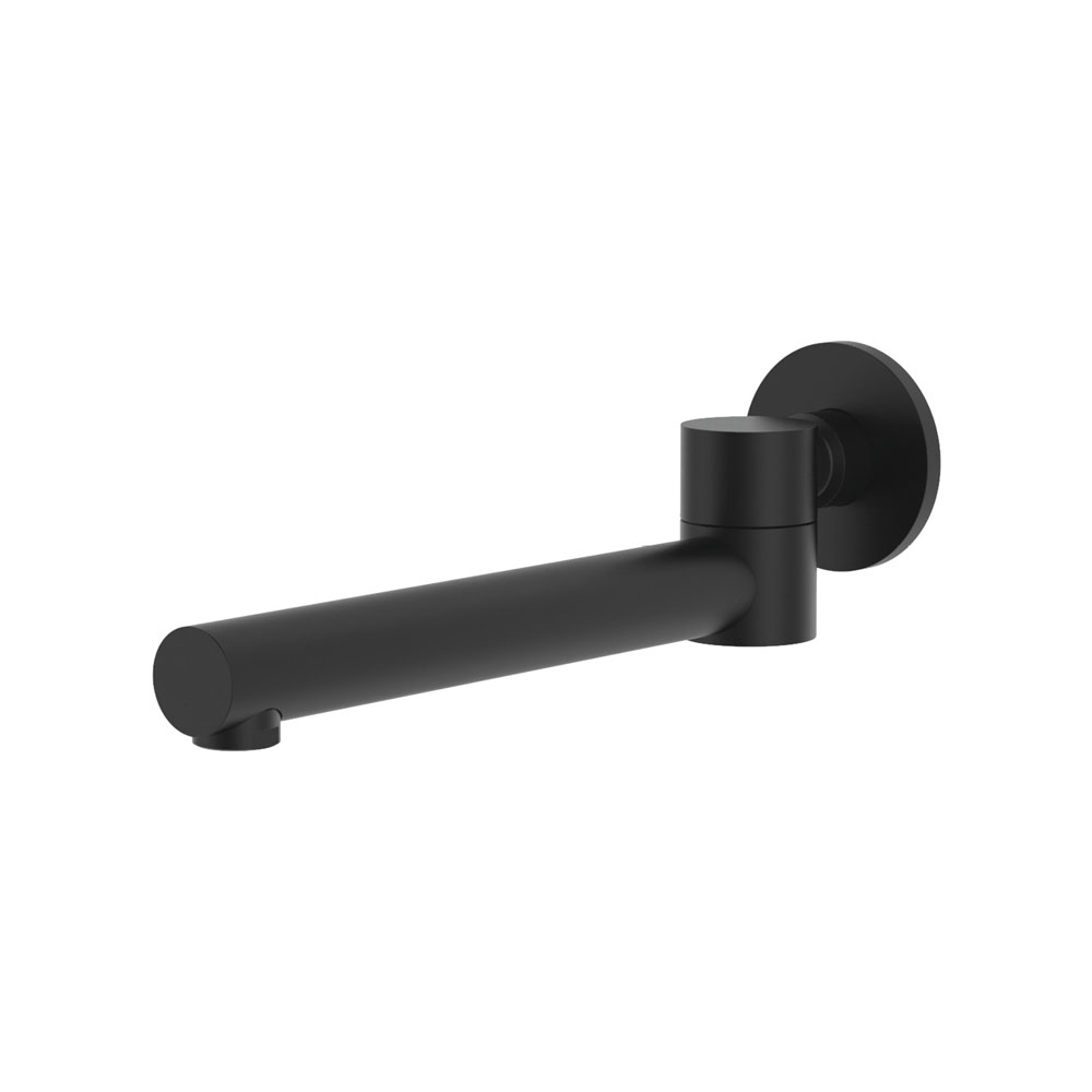 Hustle Swivel Bath Outlet, Matte Black