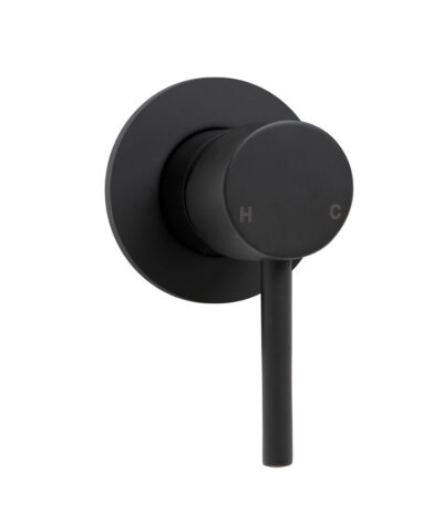 Hustle Wall Mixer, Round Plate