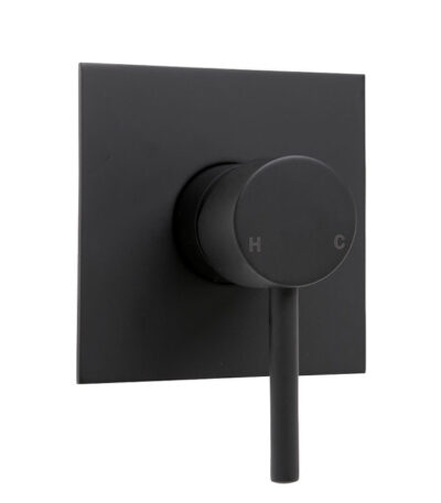 Hustle Wall Mixer, Square Plate