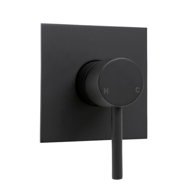 Hustle Wall Mixer, Square Plate