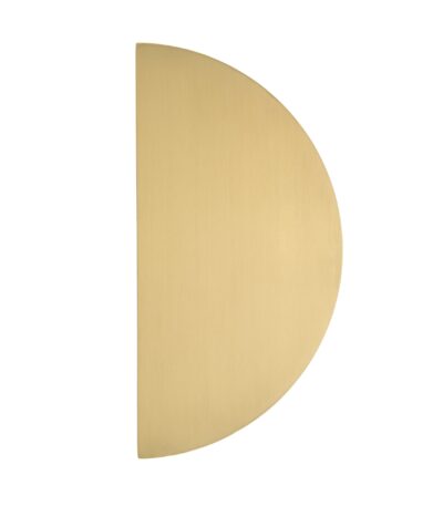 Imes Half Moon Entry Door Pull - Brushed Brass