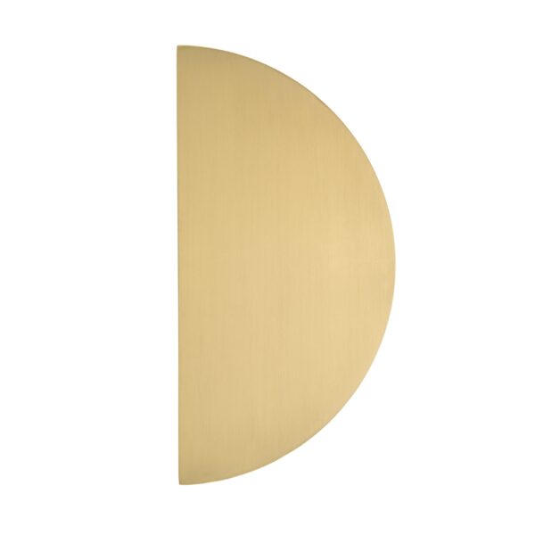 Imes Half Moon Entry Door Pull - Brushed Brass