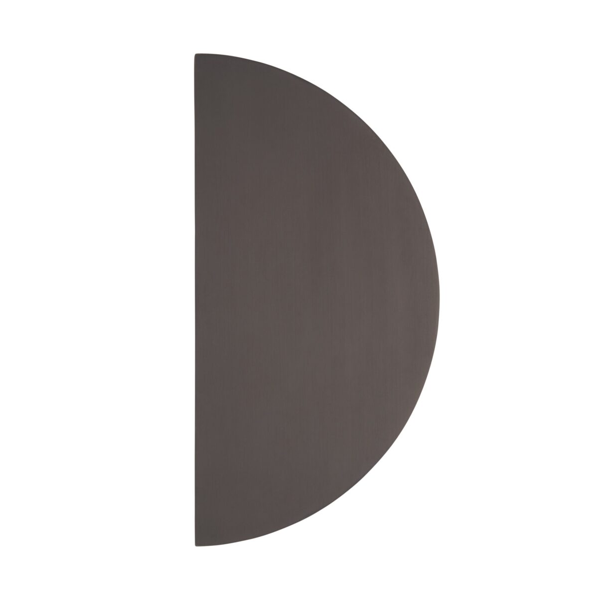 Imes Half Moon Entry Door Pull - Brushed Gunmetal