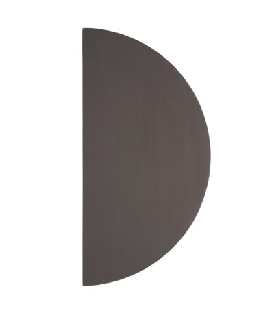 Imes Half Moon Entry Door Pull - Brushed Gunmetal