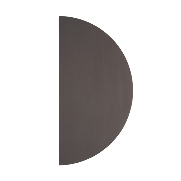 Imes Half Moon Entry Door Pull - Brushed Gunmetal