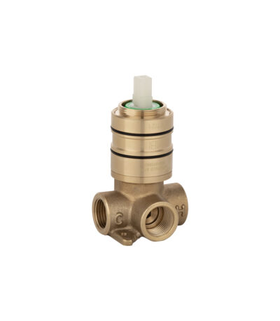 In-Wall Minimal Mixer Body - Solid Brass