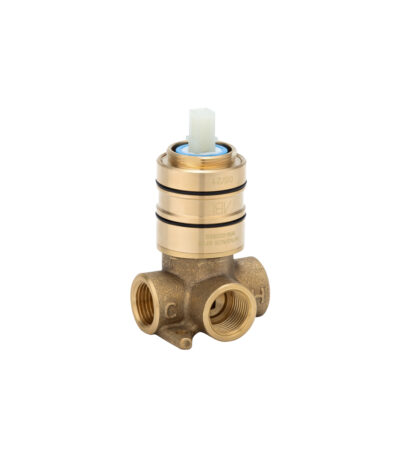 In-Wall Progressive Mixer Body - Solid Brass