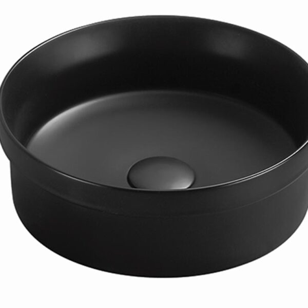 Insert Ceramic Basin - No Overflow - No Tap Hole - Gloss White - Round - 360mm | PIS3636MB