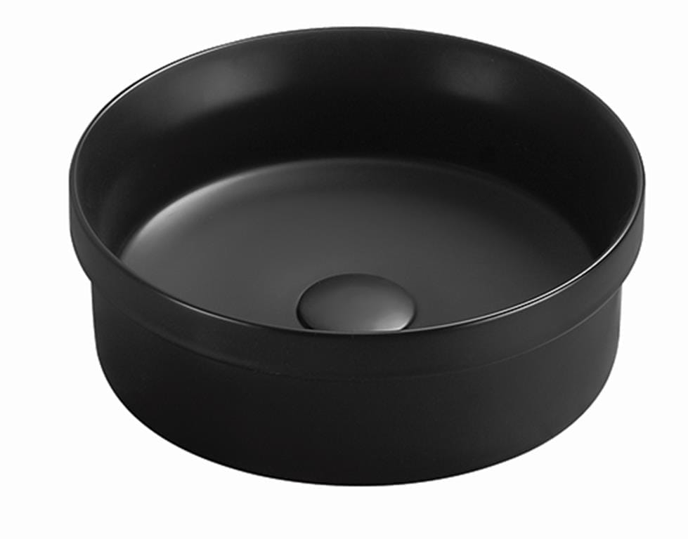 Insert Ceramic Basin - No Overflow - No Tap Hole - Gloss White - Round - 360mm | PIS3636MB