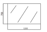 INSPIRE BM1200 BEVELED EDGE MIRROR 1200x750MM - Urban Designs Bathroom and Kitchen