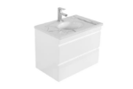 INSPIRE DM600 DOVER WHITE WALL HUNG VANITY GLOSS WHITE - Urban Designs Bathroom and Kitchen