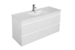INSPIRE DM900 DOVER WALL HUNG VANITY GLOSS WHITE - Urban Designs Bathroom and Kitchen