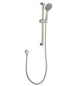 INSPIRE IPSR PAVIA SHOWER RAIL WITH ROUND HANDHELD SHOWER CHROME AND COLOURED - Urban Designs Bathroom and Kitchen