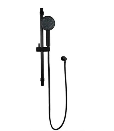 INSPIRE IPSR PAVIA SHOWER RAIL WITH ROUND HANDHELD SHOWER CHROME AND COLOURED - Urban Designs Bathroom and Kitchen