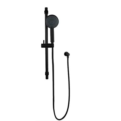 INSPIRE IPSR PAVIA SHOWER RAIL WITH ROUND HANDHELD SHOWER CHROME AND COLOURED - Urban Designs Bathroom and Kitchen
