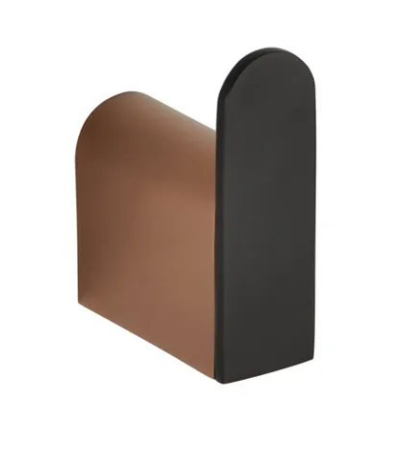 INSPIRE IS3200 ZEVIO ROBE HOOK CHROME AND GOLD BLACK - Urban Designs Bathroom and Kitchen