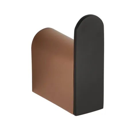 INSPIRE IS3200 ZEVIO ROBE HOOK CHROME AND GOLD BLACK - Urban Designs Bathroom and Kitchen