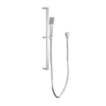 INSPIRE ITSR TARAN SHOWER RAIL WITH SQUARE HANDHELD SHOWER CHROME AND COLOURED - Urban Designs Bathroom and Kitchen