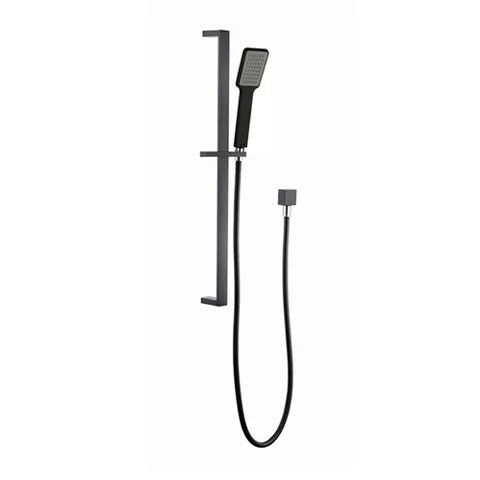 INSPIRE ITSR TARAN SHOWER RAIL WITH SQUARE HANDHELD SHOWER CHROME AND COLOURED - Urban Designs Bathroom and Kitchen