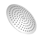 INSPIRE PSSH8 PAVIA ROUND STAINLESS STEEL SHOWER HEAD 200 CHROME AND BLACK - Urban Designs Bathroom and Kitchen