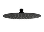 INSPIRE PSSH8 PAVIA ROUND STAINLESS STEEL SHOWER HEAD 200 CHROME AND BLACK - Urban Designs Bathroom and Kitchen