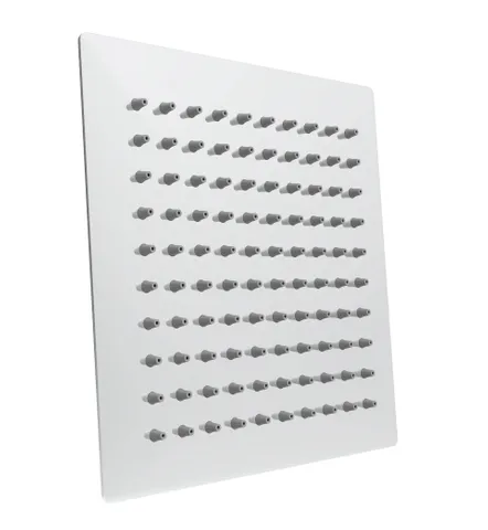 INSPIRE TSSH10 TARAN SQUARE STAINLESS STEEL SHOWER HEAD 250MM CHROME AND COLOURED - Urban Designs Bathroom and Kitchen