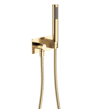 Isabella Hand Shower, Rectangular Plate, Urban Brass