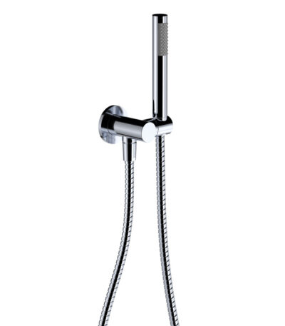Isabella Hand Shower, Round Plate, Chrome