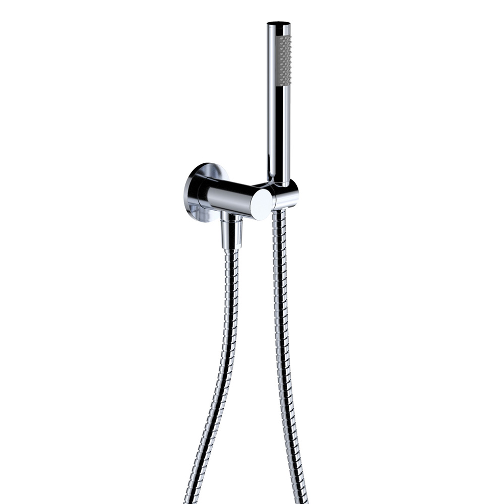 Isabella Hand Shower, Round Plate, Chrome