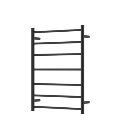Isabella Heated Towel Rail, 600 x 800mm, Matte Black
