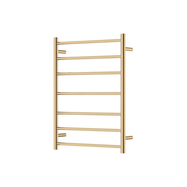 Isabella Heated Towel Rail, 600 x 800mm, Urban Brass