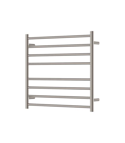 Isabella Heated Towel Rail, 750 x 700mm, Brushed Nickel