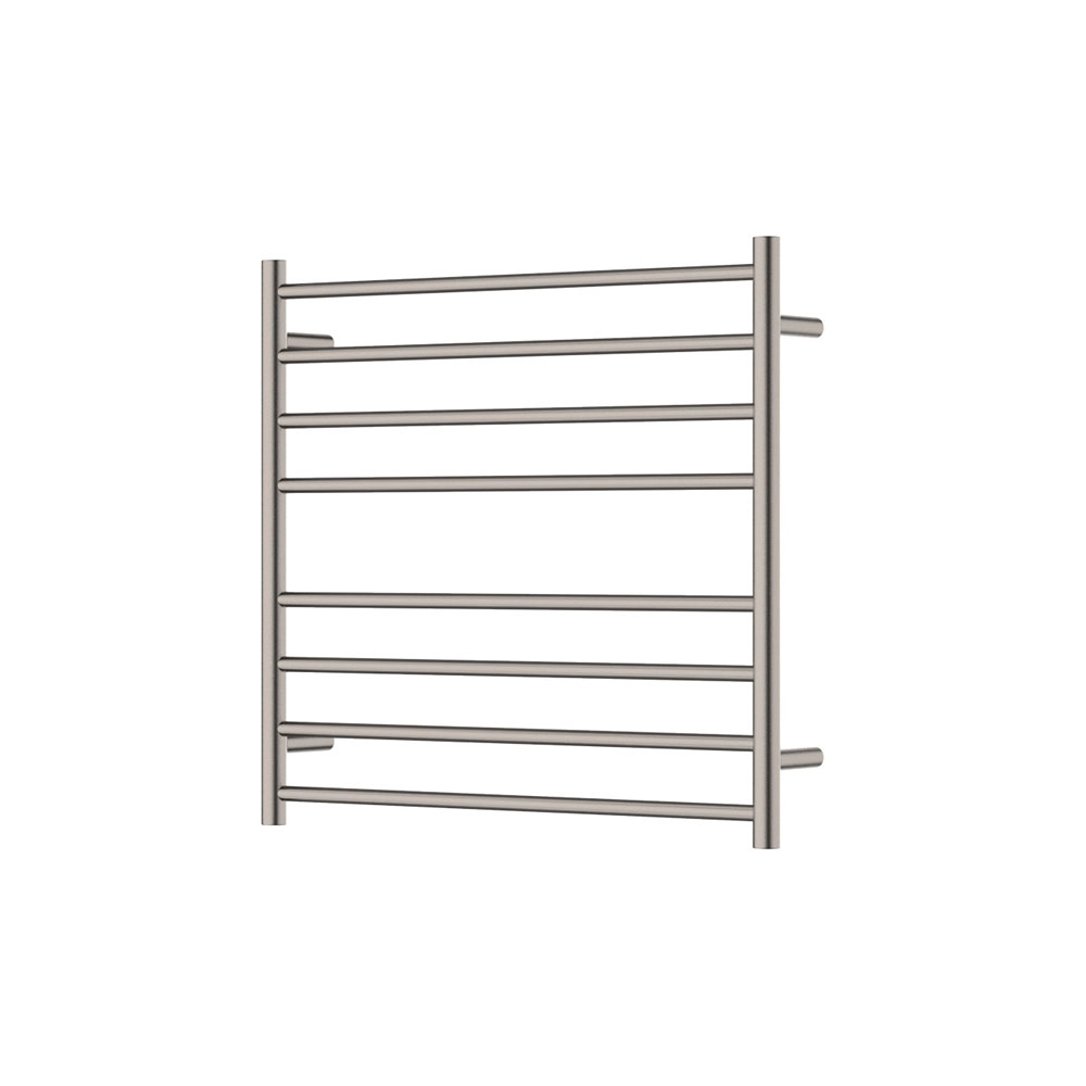 Isabella Heated Towel Rail, 750 x 700mm, Brushed Nickel