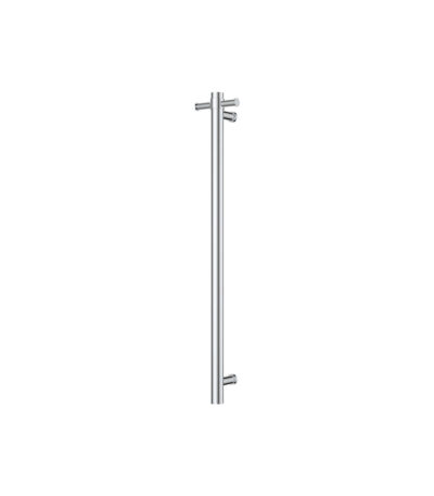 Isabella Vertical Heated Towel Rail, 100 x 900mm, Chrome