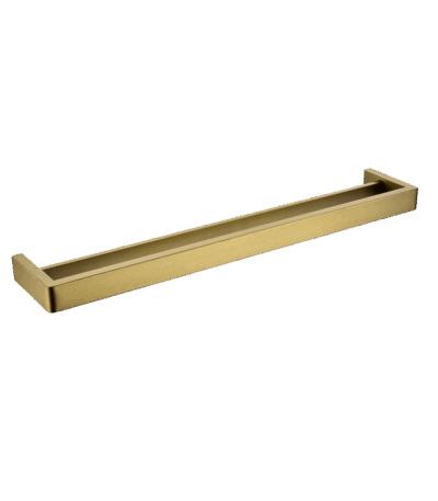 IVANO Brushed Gold Double Towel Rail - 600mm | BUYG7002.TR