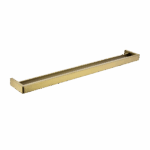 IVANO Brushed Gold Double Towel Rail - 800mm | BUYG7002.8.TR