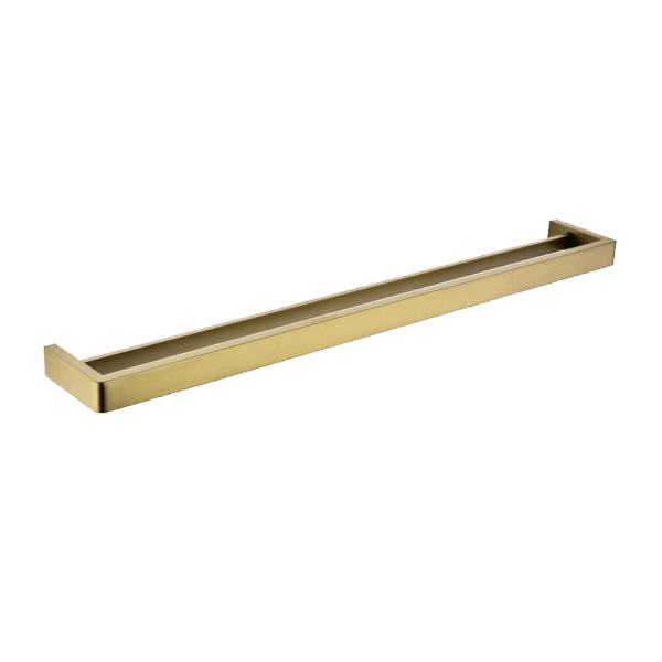 IVANO Brushed Gold Double Towel Rail - 800mm | BUYG7002.8.TR