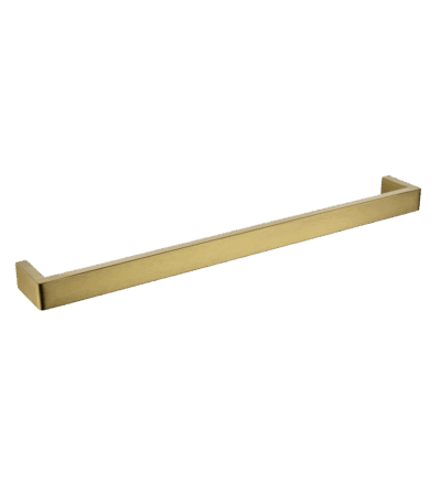 IVANO Brushed Gold Single Towel Rail - 600mm | BUYG7001.TR