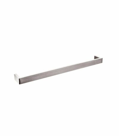 IVANO Brushed Nickel Single Towel Rail - 600mm | BU7001.TR