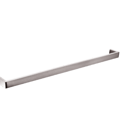 IVANO Brushed Nickel Single Towel Rail - 800mm | BU7001.8.TR